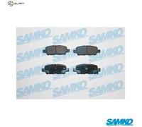 BRAKE PAD SET DISC BRAKE 5SP857 FOR RENAULT KOLEOS/SUV INFINITI SUZUKI