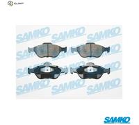 FRONT BRAKE PAD SET DISC BRAKE FITS: FORD FIESTA MK IV 1.3 I/1.25 I 16V/1.8 D