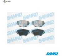 LPR 05P958 Brake pad set