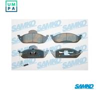 BRAKE PAD SET DISC BRAKE 5SP983 FOR MERCEDES-BENZ M 111.977 2.3L 4cyl M-CLASS