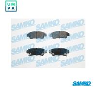 Brake pads 5SP996 SAMKO for TOYOTA PREVIA / ESTIMA II AVENSIS VERSO