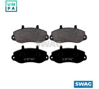SWAG 60 91 6494 Brake Pad Set, disc brake for ,OPEL,RENAULT,VAUXHALL
