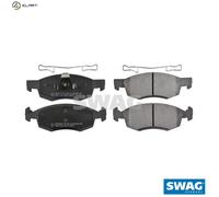 SWAG 60 91 6750 Brake pad set
