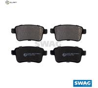 SWAG 60 91 6897 Brake pad set