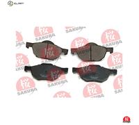BRAKE PAD SET DISC BRAKE 600-40-6638 FOR HONDA ACCORD/VII/Tourer/VIII/EURO 2.4L