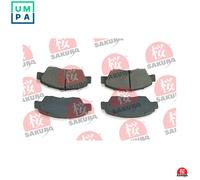 BRAKE PAD SET DISC BRAKE 600-40-6645 FOR HONDA INTEGRA/SJ/VI CIVIC/Hatchback