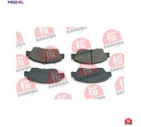 BRAKE PAD SET DISC BRAKE 600-40-6645 FOR HONDA INTEGRA/SJ/VI CIVIC/Hatchback