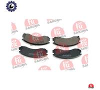 BRAKE PAD SET DISC BRAKE 600-50-4280 FOR MITSUBISHI OUTLANDER/III/SUV PAJERO