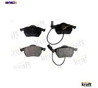 Brake pads Front Axle 6000075 KRAFT AUTOMOTIVE for AUDI VW SKODA SEAT