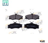 Kraft Automotive Brake Pads 6000160 for VW Transporter/Caravelle T3 Bus