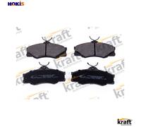 Brake pads 6000160 KRAFT AUTOMOTIVE for VW TRANSPORTER / CARAVELLE T3 Bus