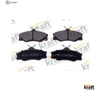 Brake pads 6000160 KRAFT AUTOMOTIVE for VW TRANSPORTER / CARAVELLE T3 Bus