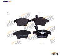 Brake pads Front Axle 6000194 KRAFT AUTOMOTIVE for VW MULTIVAN Mk V