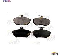 Brake pads Front Axle 6000200 KRAFT AUTOMOTIVE for AUDI VW