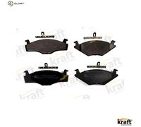 Brake pads Front Axle 6000270 KRAFT AUTOMOTIVE for ALFA ROMEO VW SEAT