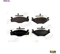 Brake pads Front Axle 6000270 KRAFT AUTOMOTIVE for ALFA ROMEO VW SEAT
