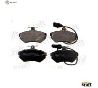 Brake pads Front Axle 6000365 KRAFT AUTOMOTIVE for AUDI VW SEAT