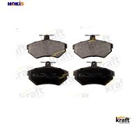 Brake pads Front Axle 6000370 KRAFT AUTOMOTIVE for VW SEAT