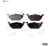 Brake pads Front Axle 6000380 KRAFT AUTOMOTIVE for SEAT AUDI VW SKODA FORD