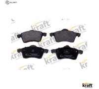 Brake pads Front Axle 6000400 KRAFT AUTOMOTIVE for VW TRANSPORTER Mk IV Van