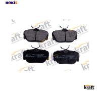 BRAKE PAD SET DISC BRAKE 6001000 FOR MERCEDES-BENZ M 102.910 1.8L 4cyl 190 2.5L