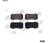 Brake pads Front Axle 6001013 KRAFT AUTOMOTIVE for MERCEDES-BENZ S-CLASS E-CLASS