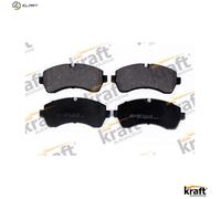 Brake pads Front Axle 6001016 KRAFT AUTOMOTIVE for VW MERCEDES-BENZ