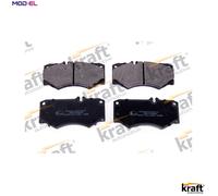 Kraft Automotive Disc Brake Pads 6001050 – Front Axle – Mercedes-Benz, VW