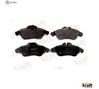 Brake pads Front Axle 6001091 KRAFT AUTOMOTIVE for MERCEDES-BENZ VW