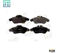 Brake pads Front Axle 6001091 KRAFT AUTOMOTIVE for MERCEDES-BENZ VW