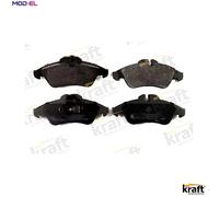 Brake pads Front Axle 6001091 KRAFT AUTOMOTIVE for MERCEDES-BENZ VW