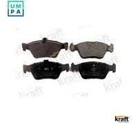 Brake pads Front Axle 6001200 KRAFT AUTOMOTIVE for MERCEDES-BENZ C-CLASS E-CLASS