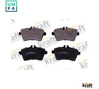 BRAKE PAD SET DISC BRAKE 6001252 FOR MERCEDES-BENZ M 266.960 OM640.940 2.0L 4cyl