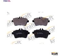 BRAKE PAD SET DISC BRAKE 6001252 FOR MERCEDES-BENZ M 266.960 OM640.940 2.0L 4cyl