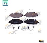 Kraft Automotive Brake Pad Set 6001265 Disc Front Axle Mercedes-Benz Viano V-Class Vito/Mixto 2.1L