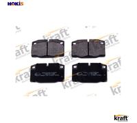 Brake pads Front Axle 6001500 KRAFT AUTOMOTIVE for OPEL CORSA A TR KADETT D