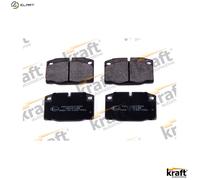 Brake pads Front Axle 6001500 KRAFT AUTOMOTIVE for OPEL CORSA A TR KADETT D