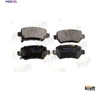 BRAKE PAD SET DISC BRAKE 6001650 FOR KIA VAUXHALL COMBO/Mk/II OPEL ZAFIRA 1.4L