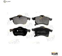 Brake pads Front Axle 6001660 KRAFT AUTOMOTIVE for OPEL ASTRA G Hatchback