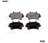 BRAKE PAD SET DISC BRAKE 6001710 FOR RENAULT MASTER/II/Platform/Chassis/Van 2.5L