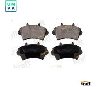 BRAKE PAD SET DISC BRAKE 6001710 FOR RENAULT MASTER/II/Platform/Chassis/Van 3.0L