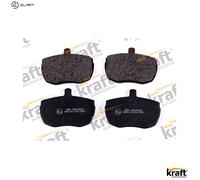 Kraft Automotive Brake Pad Set 6002060 Front Axle for Alfa Romeo AR/8/Van/Bus, Land Rover 1.9L