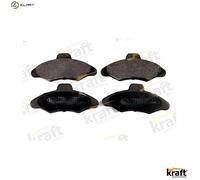 Brake pads 6002080 KRAFT AUTOMOTIVE for FORD ESCORT Mk VI ORION III