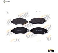 Kraft Automotive Disc Brake Pad Set 6002110 - Front Axle - for Ford Transit 2.4L