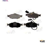Brake pads 6002120 KRAFT AUTOMOTIVE for FORD MONDEO MONDEO Saloon COUGAR