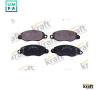 Brake pads Front Axle 6002240 KRAFT AUTOMOTIVE for FORD TRANSIT Bus TRANSIT Van