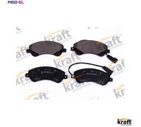 Brake pads Front Axle 6002307 KRAFT AUTOMOTIVE for FORD AUDI