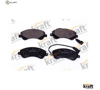 Brake pads Front Axle 6002307 KRAFT AUTOMOTIVE for FORD AUDI
