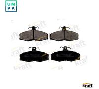 Kraft Automotive Disc Brake Pad Set 6002490 for Ford Sierra Hatchback/Turnier 1.6L