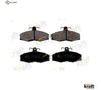 Kraft Automotive Disc Brake Pad Set 6002490 for Ford Sierra Hatchback/Turnier 1.6L